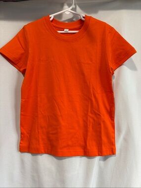 Bright Orange Short Sleeve Tee for Kids